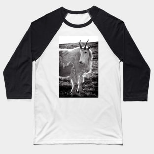 Mountain Goat 2 Baseball T-Shirt